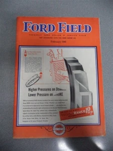 Original Ford Field Magazine February 1946 - Picture 1 of 4