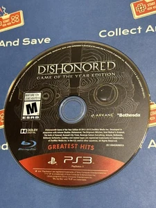 Dishonored / PS3 / 2013 / Excellent Condition / Loose / Game Of The Year🎮 - Picture 1 of 2