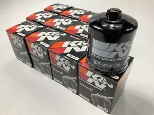 (10) K&N KN156 Dirt Bike Long Oil Filter For KTM 400, 620, 625, 640 58338045000 - Picture 1 of 8