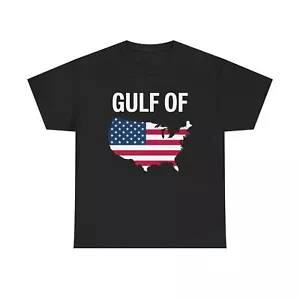 Patriot Pride Mens Political Gulf Of America Stars 2025 Short Sleeve T-shirt - Picture 1 of 14