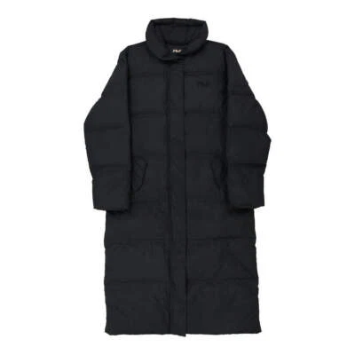 Floor Length Mangers Fila Puffer - Large Black Polyester - Image 1 of 4