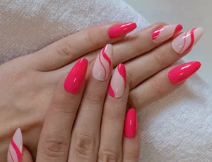 Selbstklebende Kunstnägel Nagelstudio Expess On Nails künstliche Fingernägel 24p - Bild 1 von 8