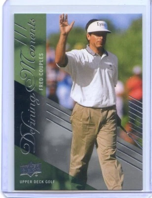 2024 UD UPPER DECK GOLF Defining Moments #DM-18 Fred Couples - Image 1 of 3