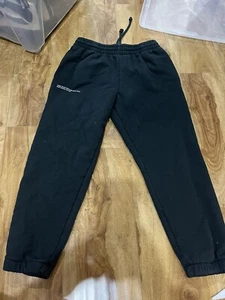 pangaia Sweat Pants kids size 7/8 Black Pants, Joggers - Picture 1 of 7