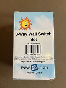X-10 POWERHOUSE 3-WAY WALL Remote DIMMER MODULE WS4777. New