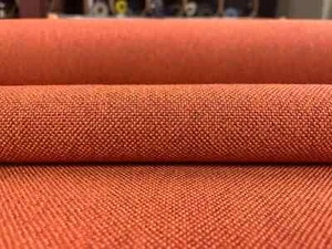 Tela de tapicería de poliéster naranja Maharam Meld Fox 024 - remanente de 0,81 yardas - GG - Imagen 1 de 10