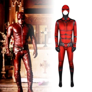 Cosplay Daredevil Monos Máscara Superhéroe Matt Murdock Body Disfraz Zentai - Imagen 1 de 8