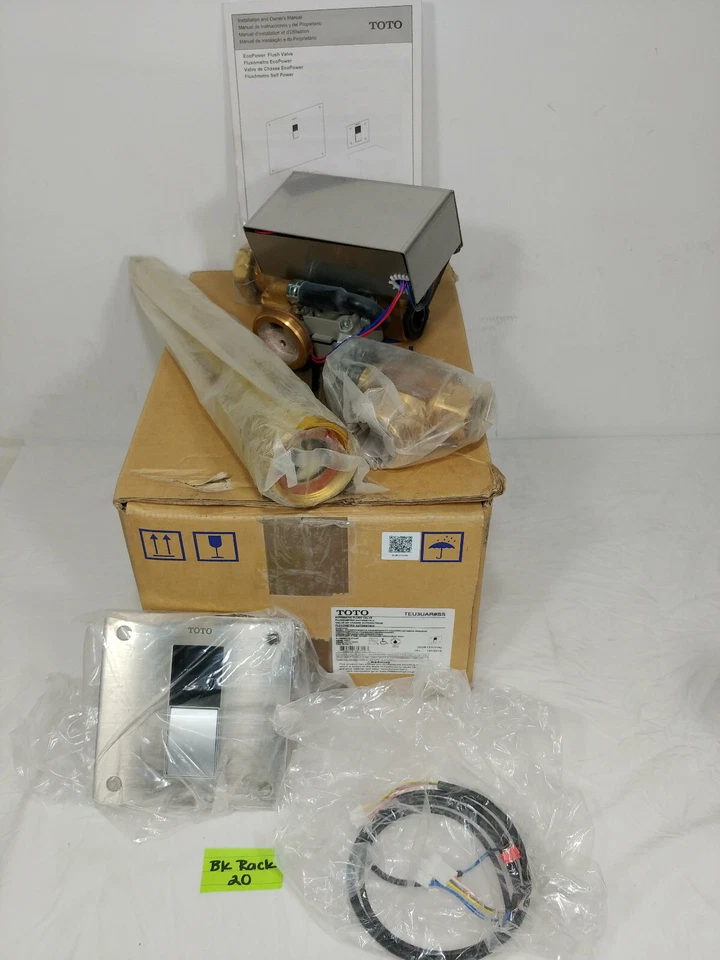 Válvula de descarga de urinario de ultra alta eficiencia Toto TEU3UAR#SS EcoPower solo nueva de stock Foto 1 de 4