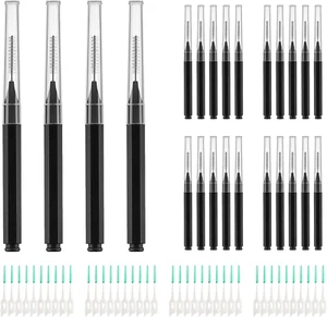Interdental Brush, 60Pcs Soft Braces Brush Set, 20Pcs Tooth Flossing Head for... - Picture 1 of 1