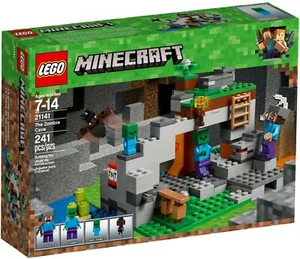 LEGO 21141 * LA CUEVA ZOMBIE * MINECRAFT * NUEVO EN CAJA DAÑADA, SELLADO - Imagen 1 de 4