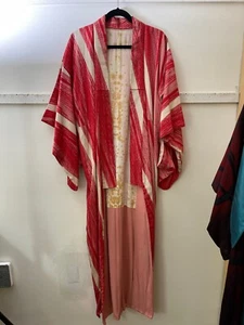 Vintage Japanese Hand Made Men’s Robe Kimono YY423 - Picture 1 of 4