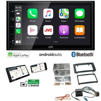 JVC Autoradio Apple CarPlay Android  für Volkswagen VW T5 Transporter 2003-2015  - Bild 1 von 4
