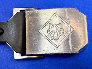 Wolf BSA Boy Scouts of America Tono Plata Repuesto De Colección  Hebilla de cinturón uniforme - Imagen 1 de 14