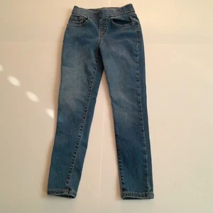 Cat & Jack Jeggings Pants Girls Blue Stretch 5 Pocket Jeans Style Size 4 - Picture 1 of 4
