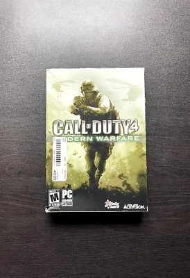 Call of Duty 4: Modern Warfare (PC, 2007) Factory Sealed Small Box - Image 1 of 4