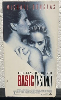 Basic Instinct 1992 VHS Full Length Screening Copy  - Image 1 of 3