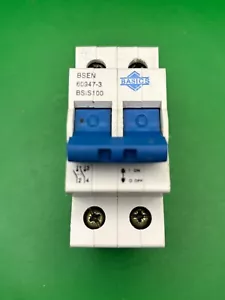 Aislador de interruptor principal de doble polo Basics BSIS100 100A - Imagen 1 de 4