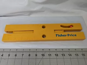 Fisher Price Pretend Play Regla Level Tool 1986 - Imagen 1 de 5