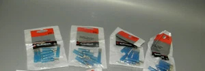 FOUR 8-PACK RADIOSHACK 640-0045 INSULATED HEAT-SHRINK DISCONNECTORS MALE/FEMALE - Picture 1 of 1