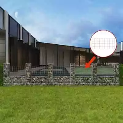 Gabionenkorb Steinkorb Gabionen Mauer Gabionenwand gabionensteine U-Form Stahl - Bild 1 von 4