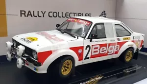 Sun Star 1/18 Scale SS4860 - Ford Escort RS1800 Condroz 1979 #2 Mikkola/Hertz - Picture 1 of 5