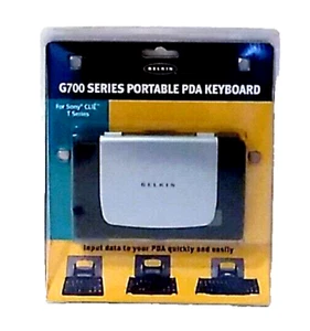 Belkin G700 PDA Tastatur für Sony Clie T-Serie Handheld Schwarz F8Y1501 2002 Neu - Bild 1 von 6