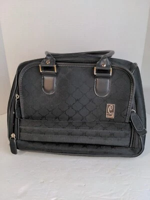 Estuche de Maquillaje de Viaje Grande Negro Caboodles Bolso de Médico Forro de Lunares Rosa Foto 1 de 4