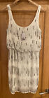 Forever 21 Ivory And Sequin Dress, Flapper Dress New With Tags Size Medium