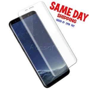 Vollständige Abdeckung Hartglas Displayschutzfolie für Samsung Galaxy S8 SM-G950U USA - Bild 1 von 1