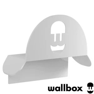 Wallbox Wandhalterung für Kabel von Ladestationen (Weiß) (Aluminium) - Bild 1 von 1
