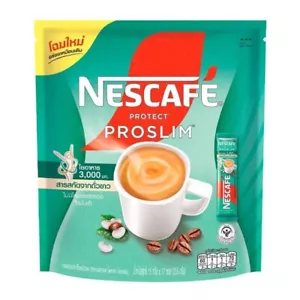 Nescafe Proslim Protect Café Instantáneo 3 1 Dieta Delgada Sin Grasa Control de Peso Barra - Imagen 1 de 31