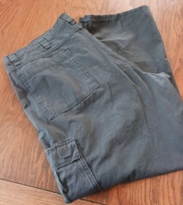 Mens Wrangler Dark Grey Cargo Pants Size 42×30 - Picture 1 of 11