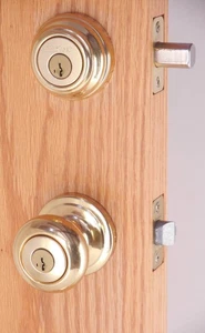 Kwikset Signature Juno gleichschließend Zugangsknopf Riegel poliertes Messing 991J3 #8bq - Bild 1 von 4