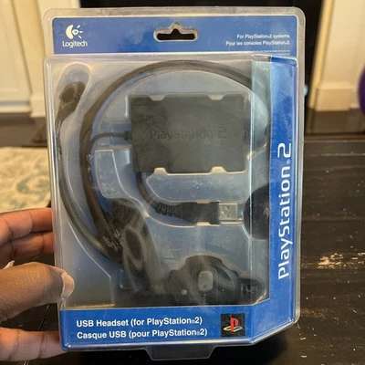 Logitech USB Headset PlayStation 2 PS2 Brand New | Factory Sealed - Image 1 of 4