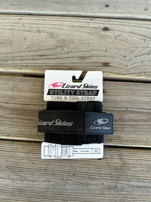 🦎Pieles de lagarto🦎 - Correa de utilidad - Correa de marco de tubo y herramienta, negra🚴🏾NUEVA🚴 Foto 1 de 2