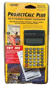 NEW ProjectCalc Plus Project Calculator Calculated Industries Model 8525 NIB ‘03 - Picture 1 of 11