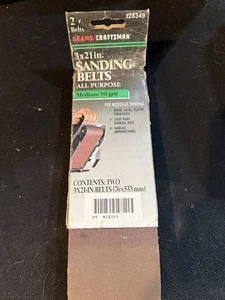Craftsman Sanding Belt 9-28349 3x21” 80 Grit - Picture 1 of 2