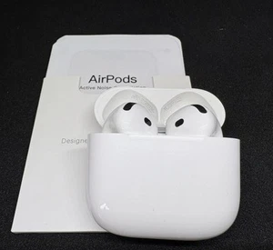 Apple AirPods (4th Generation) Active Noise Cancellation (ANC) - High Quality - Photo 1 sur 4