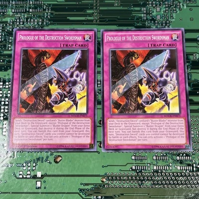 Prologue of the Destruction Swordsman MACR-EN075 Maximum Crisis Yugioh Card 2 - Image 1 of 4