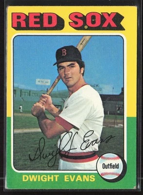 1975 Topps #255 Dwight Evans (VG) - Image 1 of 2