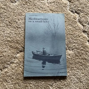 Meditations On A Small Lake 1987 Paperback Norbert Blei - Picture 1 of 3