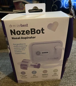 Dr. Noze Best - NozeBot Electric Baby Nasal Aspirator NEW!! WARPED BOX - Picture 1 of 2