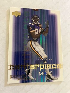 Minnesota vikings Randy moss 2001 Upper deck centerpiece insert fb card see - Picture 1 of 2