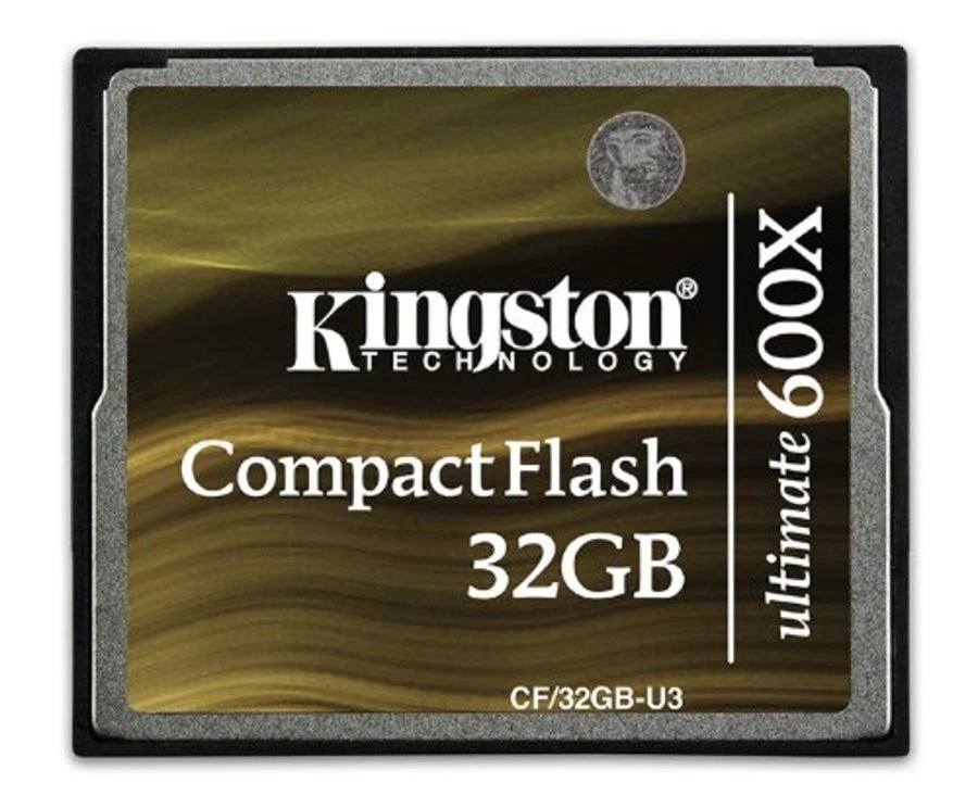 Kingston Ultimate 32 GB 600X Compact Flash Card - Brown (CF/32GB-U3) - Image 1 of 1