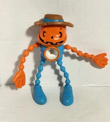 Lanterna Little Tikes Twisty Glo Saftey piscando espantalho abóbora braço dobrável perna - Imagem 1 de 4