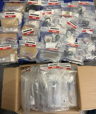 79 X 1:8 DEAGOSTINI BUILD LAMBORGHINI COUNTACH LP500S PARTS, Headlights,Steering - Image 1 of 3