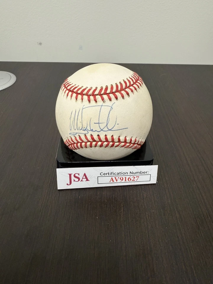 Béisbol firmado por Mickey Tettleton JSA  Foto 1 de 1