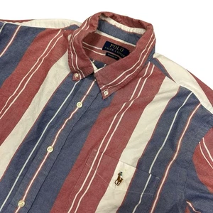 Polo Ralph Lauren Hemd Herren XXL Classic Fit Oxford gestreift Button Down Preppy - Bild 1 von 8