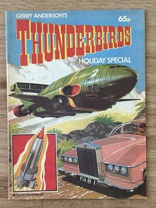 THUNDERBIRDS GERRY ANDERSON HOLIDAY SPECIAL COMIC - ITC ENTERTAINMENT LTD - 1984 - Foto 1 di 3