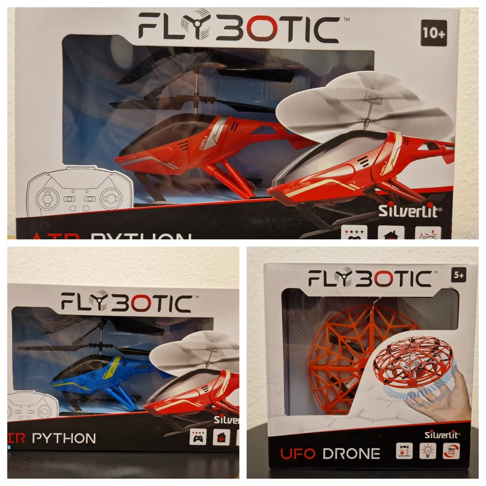 Silverlit Flybotic Hubschrauber Air Python / UFO Drohne - Bild 1 von 1